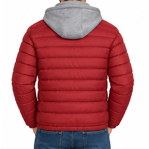Veste matelassée personnalisée haut de gamme pour homme, manteau d'hiver chaud et isolé, vêtement d'extérieur décontracté, fournisseur en gros OEM ODM - Product Image 3