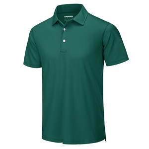 Polo de manga corta ligero, muy vendido, con cuello vuelto, servicio OEM, camiseta polo para hombre - Product Image 4