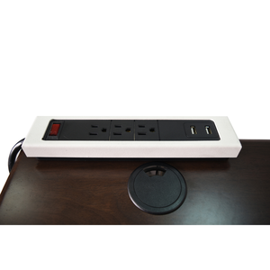 Table électrique réglable en hauteur de 117 cm avec roulettes, pour bureau, télétravail et usage commercial – Vente en gros - Product Image 5