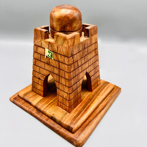 Modelo de Mazar-e-Quaid de Madera Hecho a Mano, Monumento Nacional de Pakistán, Decoración para el Hogar u Oficina, Regalo Cultural - Product Image 2