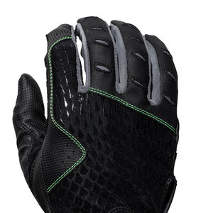 Gants de frappeur de baseball en cuir ultra-protecteurs avec système de soutien des doigts, paume en latex épais, légers, respirants et ambidextres - Product Image 4