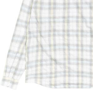 Chemise habillée boutonnée pour homme, chemise en coton à manches longues décontractée, col classique, couleur unie, tenue de bureau, confortable - Product Image 5