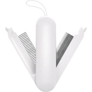 JOYNE Pettine da Viaggio Girevole 2-in-1 e Spazzola per Rimozione Peli Multifunzionale per la Cura degli Animali Domestici - Product Image 1