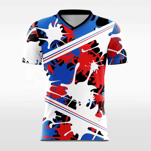 Conjuntos de Camisetas y Pantalones Cortos de Voleibol Unisex Personalizados al por Mayor, Impresión por Sublimación Profesional, Tela Transpirable de Secado Rápido para Hombre - Product Image 6