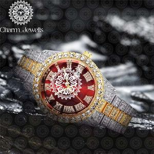Reloj de Lujo para Hombre Charm_Jewells, Caja de Acero Inoxidable de 40 mm, Movimiento de Cuarzo Analógico, Esfera de Cristal de Zafiro, Luminoso, Vintage, Correa de 20 mm - Product Image 6