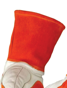 Gants de soudage TIG personnalisés avec logo, protection contre les coupures, imperméables, ignifuges, manchette renforcée, épaisseur 4 mil, 12 pouces - Product Image 2