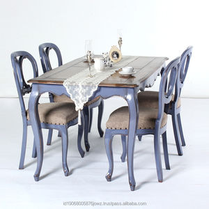 Ensemble de mobilier de restaurant Modèle n° Sièges et table en bois d'acajou 7310 - Product Image 1