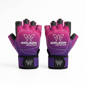 Guantes de Entrenamiento Cómodos de Medio Dedo con Agarre Antideslizante para Ejercicio, Fitness, Gimnasio y Levantamiento de Pesas - Product Image 1