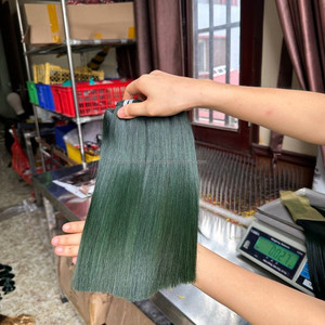 Extensiones de Cabello Humano Virgen de Alta Calidad con Cierre de Encaje, Extensiones de Cabello Tejidas a Máquina, Pelucas de Cabello Humano con Frente de Encaje - Product Image 2