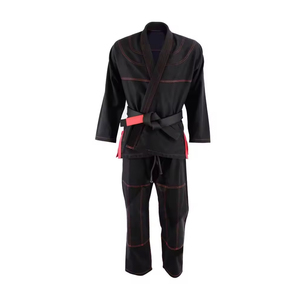 Martial Arts Karate Uniform Gi Set Lightweight 100% Cotton Training Suit Front Logo Customized Colors Durable Breathable Men's - Product Image 4