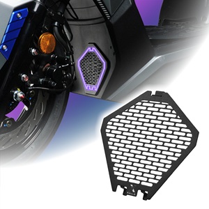 XILLA, accesorios para motocicleta, Red de Protección de tanque de agua de acero inoxidable negro para SYM DRG 2024 GEN-2 DRGBT - Product Image 1