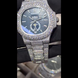 Trending Iced Out Lab Grown <b>Watch</b> Colorless Diamond <b>Watch</b> for <b>Men</b> Best Quality Wholesale Price - Product Image 5