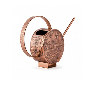 Copper Watering Can With <b>Textured</b> Handle Durable Gardening Tool - Product Image 6