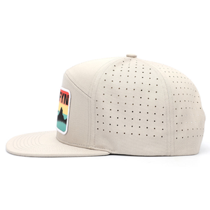 หมวกแก๊ป 6 แผงแบบ Snapback พร้อมลายปักเรือตกปลาด้านหน้า ระบายอากาศได้ดี เหมาะสำหรับทุกเพศ สวมใส่สบายๆ ในฤดูใบไม้ผลิและฤดูร้อน - Product Image 4