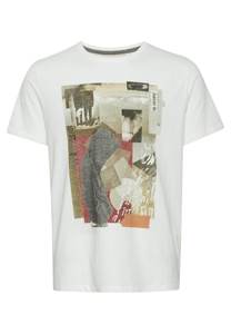 Camiseta Casual Blanca para Hombre, Cuello Redondo, Estilo Urbano, 100% Mezcla de Algodón, Secado Rápido, 220g - Product Image 6