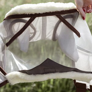 Housse de protection anti-mouches pour chevaux, légère, résistante aux UV, en maille, idéale pour l'équitation, l'entraînement et l'extérieur, qualité supérieure - Product Image 6