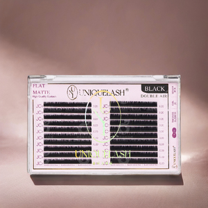 Mi nối chuyên nghiệp của nghệ sĩ Hàn Quốc 0.07mm, khay đơn, chất liệu cashmere đen mờ, kiểu dáng anime nhọn - Product Image 1