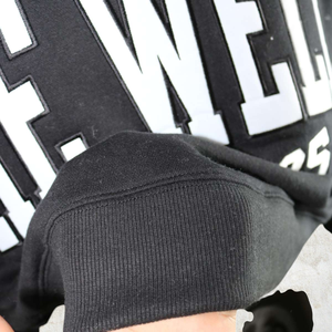 The Well Est. 2025 Oversized Crew Neck Sweatshirt Unisex Black Cotton <b>Pullover</b> Casual Autumn Wear Casual <b>Pullover</b> <b>Men</b> Wholesale - Product Image 2