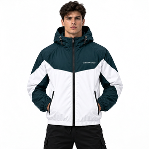 Chaqueta Cortavientos Ligera Ecológica Personalizada, Estilo Urbano Informal con Logotipo, Chaqueta de Moda Urbana Informal de Algodón y Poliéster - Product Image 2