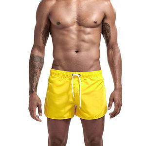 Pantalones Cortos Deportivos Casuales para Hombre, Corte Ajustado, 100% Poliéster Tejido, Estilo Moderno, Rectos, con Cordón, de Alta Calidad - Product Image 2