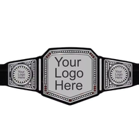 Ceinture de championnat personnalisée de qualité supérieure pour la lutte, le Jiu-Jitsu, le karaté et le judo - Ceinture d'arts martiaux professionnelle avec doublure en cuir PU