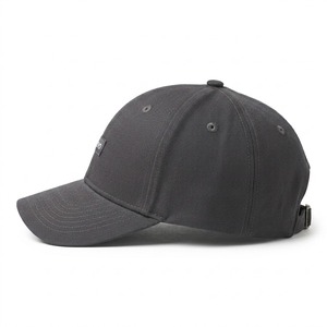 Gorra de Béisbol de 6 Paneles en Mezclilla Azul Marino con Logotipo de Cuero Repujado, Decoración de Perlas y Botones, Ajustada, Unisex, para Adultos, Ideal para la Playa - Product Image 3