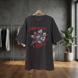 [ผลิตภัณฑ์ของแท้จากเกาหลี 100%]MIGHTEEZ เสื้อยืด Rock The Stage สีดำ ดีไซน์ร็อคสตาร์ สำหรับผู้ใหญ่ เสื้อผ้าสำหรับทุกเพศ K-POP ATEEZ - Product Image 2
