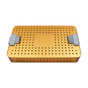 Manual Metal Sterilization Box Aluminium Alloy <b>Silicone</b> <b>Pad</b> for Disinfecting Surgical Instrument CE Certified by Med Innovation - Product Image 3
