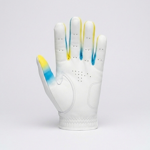Premium Cabretta Leather Golf <b>Glove</b> Left Hand Unisex Soft Grip Breathable Comfort Fit Modern Contrast Pattern OEM ODM - Product Image 3