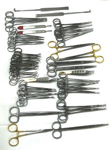 ชุดเครื่องมือผ่าตัดสัตว์แบบแมนนวล WORLD PRECISION SURGICAL ทำจากสแตนเลส สำหรับการผ่าตัดทั่วไป 141 ชิ้น สำหรับสุนัขและแมว - Product Image 4