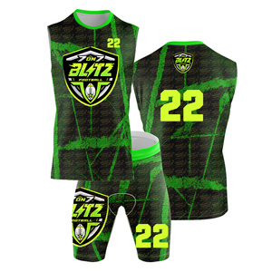 เสื้อกีฬาแบบรัดรูปสั่งทำพิเศษ เสื้อเจอร์ซีย์ 7v7 เสื้อกีฬา 7on7 ชุดยูนิฟอร์มอเมริกันฟุตบอลสำหรับทุกเพศทุกวัย ไซส์ใหญ่ พิมพ์ลายดิจิทัล - Product Image 6