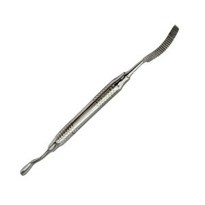 Lima ortopédica de doble punta de acero inoxidable, instrumento quirúrgico de corte inverso grande y pequeño para procedimientos de modelado óseo - Product Image 1