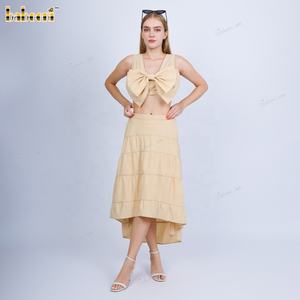 Lady Windbreaker LD17 Conjunto de falda con lazo con tops cortos de longitud - Product Image 2