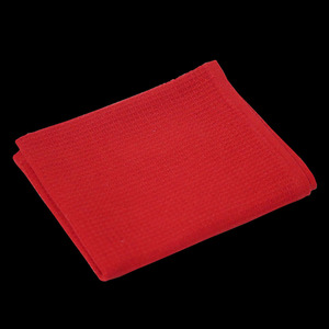Serviette de cuisine de haute qualité 100% coton tissé, couleur unie, absorbante, durable, avec logo personnalisé - Product Image 5