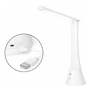 Lampe de bureau LED sans scintillement rechargeable par USB avec 3 niveaux de luminosité - Product Image 1
