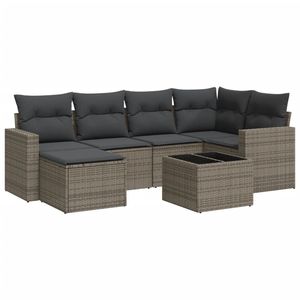 Conjunto de sofá de jardín gris - Product Image 2