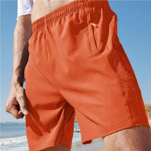 Shorts de sport pour homme, respirants, à séchage rapide, taille élastique, personnalisés, en polyester, pour l'entraînement, la course à pied, le sport, le fitness - Product Image 5