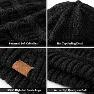 Comfortable Lightweight Jacquard Weave Unisex <b>Beanie</b> <b>Hat</b> 100% Acrylic Common Adjustable High Quality for Walking Travel Outdoor - Product Image 6