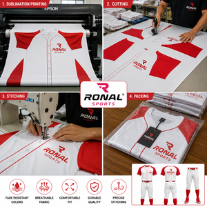 Uniforme de Béisbol de Poliéster 100% de Alta Calidad con Nuevo Diseño, Nombre del Equipo Personalizado, Unisex, Transpirable, Venta al Por Mayor, En Stock - Product Image 5