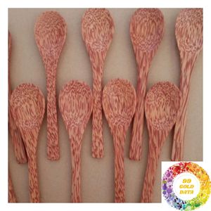 Cuchara de Madera de Coco Natural, Utensilio Artesanal Hecho a Mano para Decoración de Cocina, Servicio de Restaurantes y Tiendas de Regalos - Product Image 4