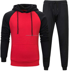 Ensemble sweat à capuche et jogging, vêtements de sport, survêtement, Slim Fit, au Design personnalisé et Logo, manches en Raglan, Streetwear, nouveau, 2020 - Product Image 3