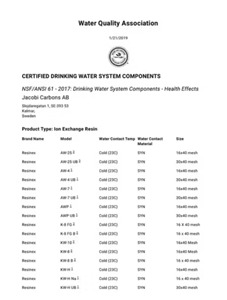Resina Catiónica de Alta Eficiencia HydroClean para Uso Doméstico y Exterior, Suaviza el Agua Dura y la Convierte en Agua Blanda - Product Image 4