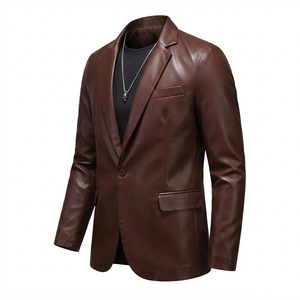 Chaqueta de poliéster para hombre, corte ajustado, cuello alto, con cremallera, resistente al viento e impermeable, informal, para otoño, para actividades al aire libre, venta al por mayor, OEM, OD - Product Image 1