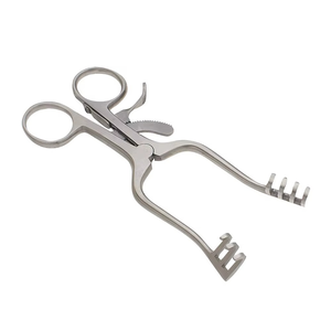 Retractor Postauricular Schuknecht Premium de Acero Inoxidable, Reutilizable y Autoclavable, Retractor Mastoideo Schuknecht para ORL - Product Image 1