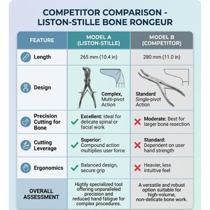 Ciseaux de dissection Toennis-Adson de haute qualité, 175 mm, en acier inoxydable, ciseaux chirurgicaux à pointes courbées pour la chirurgie plastique - Product Image 2