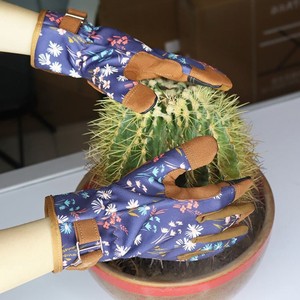 Soft Leather High Quality Gardening Working <b>Gloves</b> Hand Protection Gardening <b>Gloves</b> Breathable Wholesale Gardening <b>Gloves</b> - Product Image 3