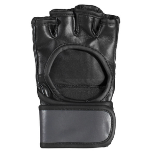 Guantes de Sparring Rojos Personalizados al por Mayor para MMA, Guantes de Grappling de Cuero con Nudillos Curvos, Guantes de Entrenamiento de Artes Marciales con Palma Abierta - Product Image 3
