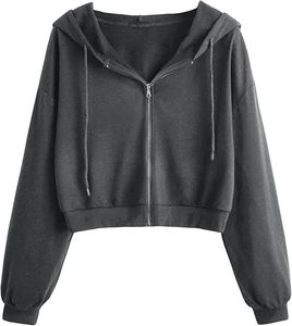 Conjunto de 2 piezas para mujer: Chaqueta corta de forro polar y pantalón jogger con bolsillos cargo, color avena, estilo informal 2026 - Product Image 4