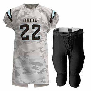 Tenues de football américain de qualité supérieure, entièrement personnalisées avec logo et impression par sublimation, uniformes d'équipe - Product Image 1