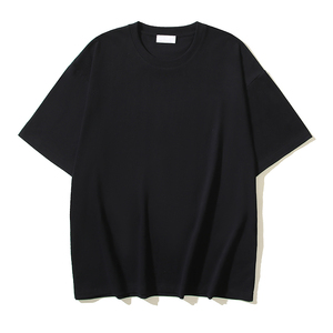 T-shirt oversize pour homme, 100% coton, streetwear décontracté, séchage rapide, respirant, impression personnalisée, marque privée, OEM, ODM, usine - Product Image 3